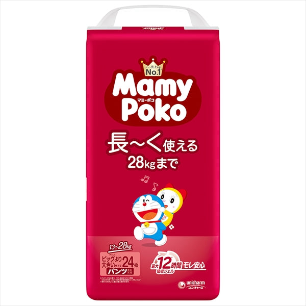マミーポコパンツビッグ大２４枚ドラえもん