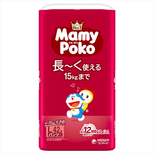 マミーポコパンツＬ４２枚ドラえもん